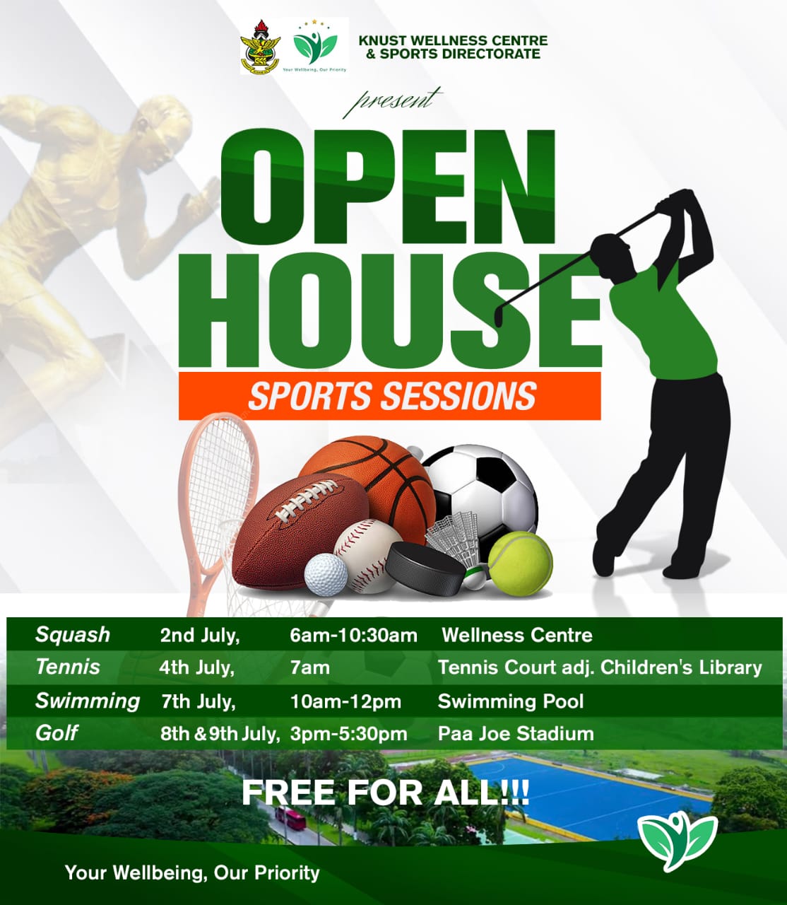 OPEN HOUSE SPORTS SESSION